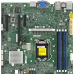 X12SCZ-F - Supermicro Socket LGA1200 W480E Chipset M-ATX Motherboard