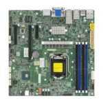 X12SCZ-TLN4F - Supermicro Socket LGA1200 Intel W480E Chipset Micro-ATX System Board (Motherboard) Supports Core i9/i7/i5/i3 DDR4 4x DIMM