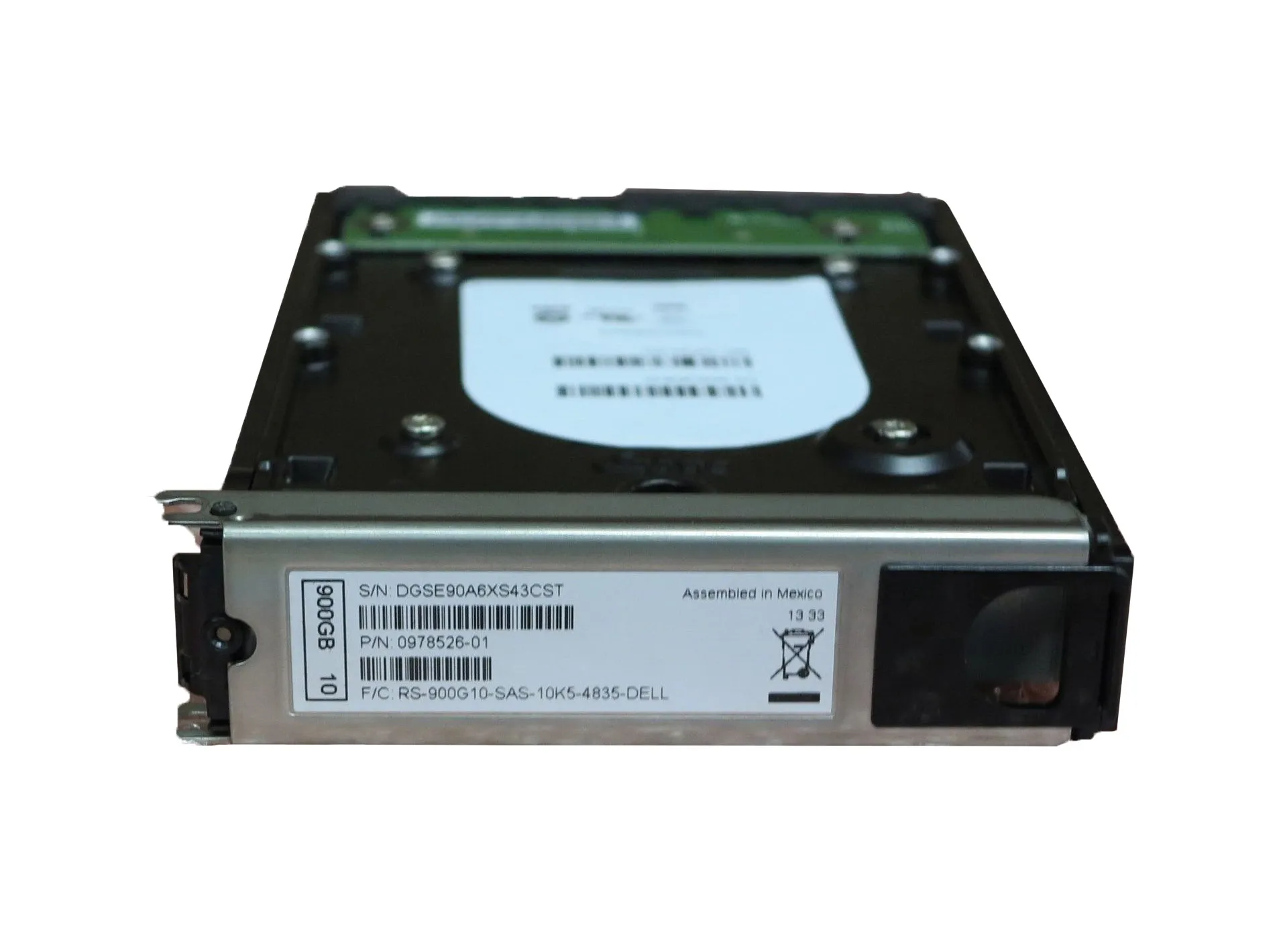0978526-01-o.webp 0978526-01 - Dell 900GB 10000RPM SAS 6Gb/s 2.5-in Hard Drive - Image 1