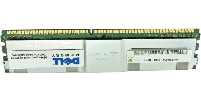 Dell SNP9F035CK2/8G 8GB PC2-5300 DDR2-667MHz 2Rx4 ECC FBDIMM Memory - Image 2