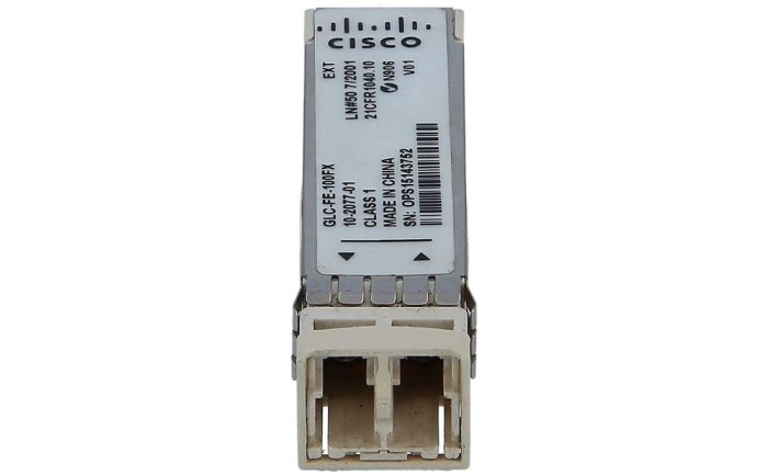 Cisco GLC-FE-100FX 100Base-FX Fast Ethernet SFP module - Image 2