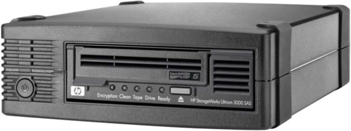 HP 596279-001 3TB LTO-5 Ultrium 3000 SAS External Tape Drive - Image 3