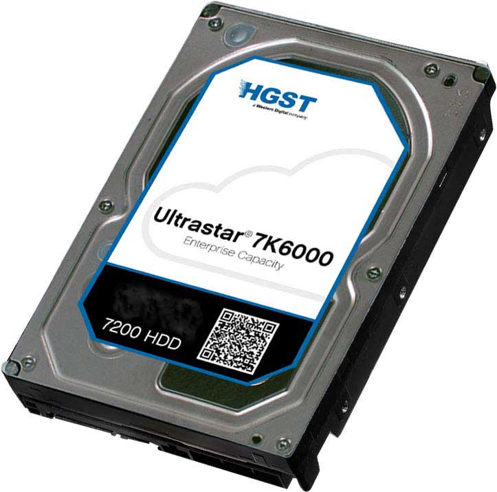 220691 WD HUS726040AL4210 Ultrastar 7K6000 4TB 7.2K SAS 12Gb/s 3.5inch Hdd - Image 1
