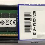 Kingston KTD-PE424/32G 32GB PC4-19200 Ddr4-2400Mhz 2RX4 Ecc