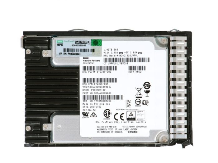 HPE 872392-B21 Read Intensive SSD 1.92 TB SAS 12Gb/s Refurbished - Image 4