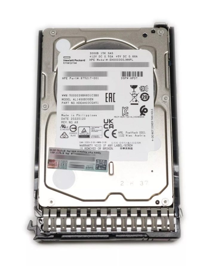 HPE 875217-001 Enterprise Hard drive 300 GB SAS 12Gb/s Refurbished - Image 5