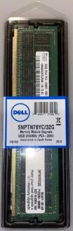 Dell 370-ADNF 32GB PC4-21300 DDR4-2666MHz 2Rx4 ECC Memory Brand New - Image 2