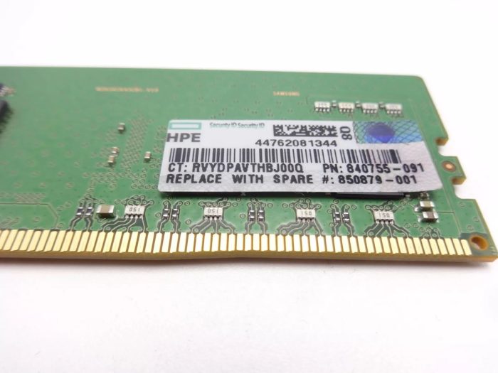 HPE 850879-001 DDR4-2666MHz PC4-21300 1Rx8 ECC Memory - Image 6