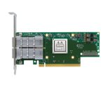 Mellanox MCX653106A-HDAT ConnectX-6 InfiniBand/Ethernet adapter card HDR IB (200Gb/s) and 200GbE dual-port QSFP56 PCIe3.0/4.0 x16 tall bracket Ref