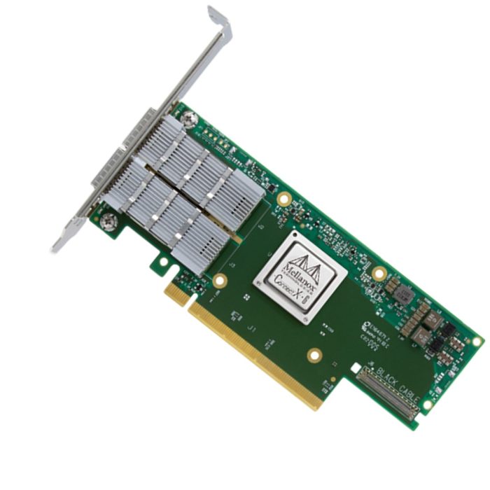 Mellanox MCX653106A-HDAT ConnectX-6 InfiniBand/Ethernet adapter card HDR IB (200Gb/s) and 200GbE dual-port QSFP56 PCIe3.0/4.0 x16 tall bracket Ref - Image 4