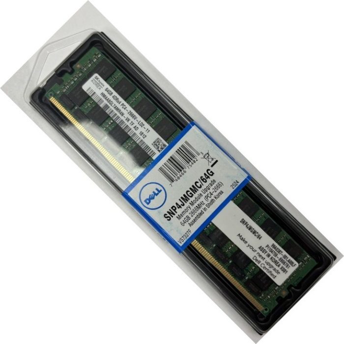 Dell 370-ADNT 64GB PC4-21300 DDR4-2666MHz 4Rx4 ECC Memory New - Image 10