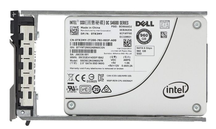 Dell TR3MY 960Gb Sata-6gbps Mixed Use TLC 2.5" SSD with 14G kit - Image 11