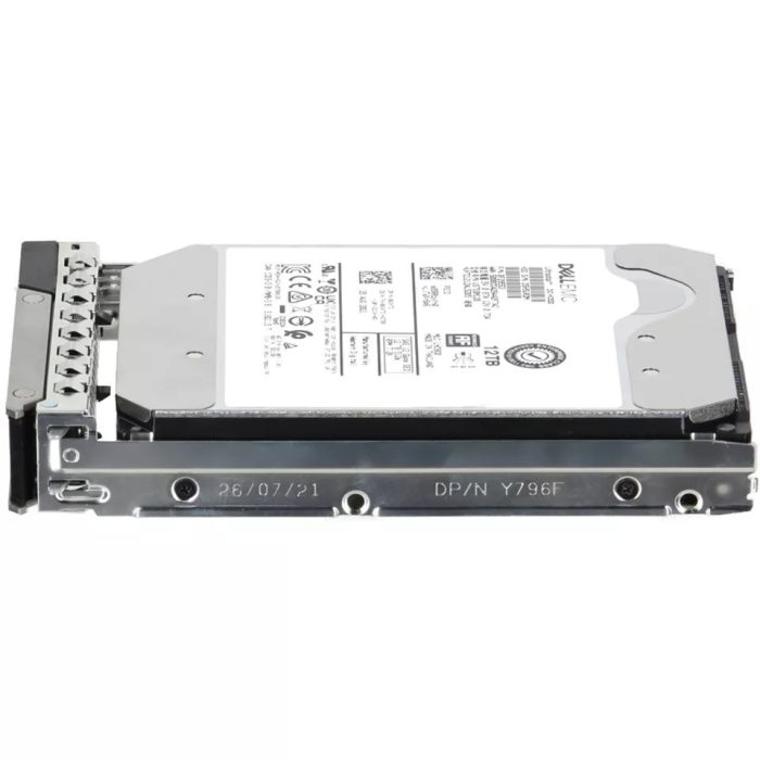 Dell 00JHTD 12TB SED 7.2K SAS 12Gbps 512e 256MB 3.5inch Hot-Plug HDD with Tray - Image 3