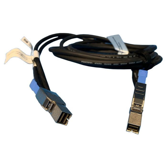 Dell 470-ABDR PowerVault MD1400 2M SFF-8644 To SFF8644 Mini SAS cable - Image 4