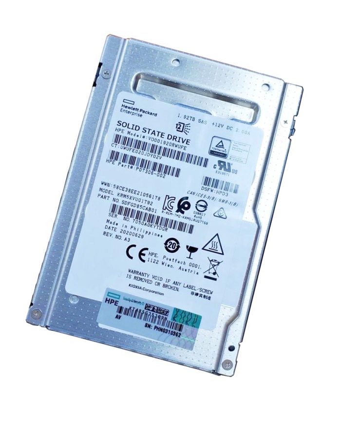 Kioxia SDFGD85CAB01 Mixed Use SSD 1.92 TB SAS 12Gb/s HPE OEM Refurbished - Image 4