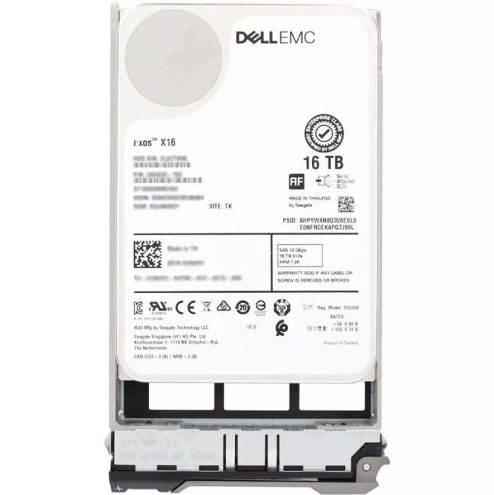 Dell 400-BHJC 16TB 7.2k NL SAS-12Gbps 512e 512MB 3.5 Inch Hot Plug Hdd with Tray - Image 6