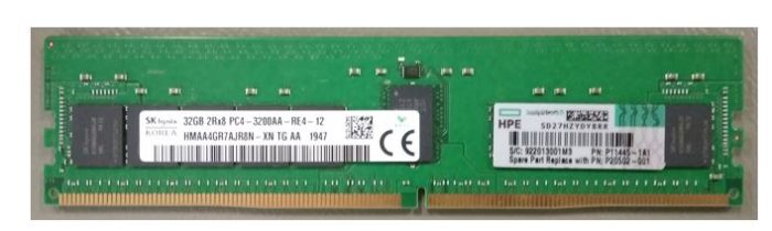 HPE P11445-1A1 32GB PC4-25600 DDR4-3200MHz 2Rx8 ECC Memory New - Image 3