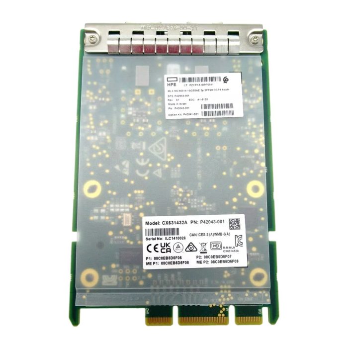 Mellanox MCX631432AS-ADAI Ethernet 10/25Gb 2-Port SFP28 OCP3 Adapter Ref (HPE OEM) - Image 5