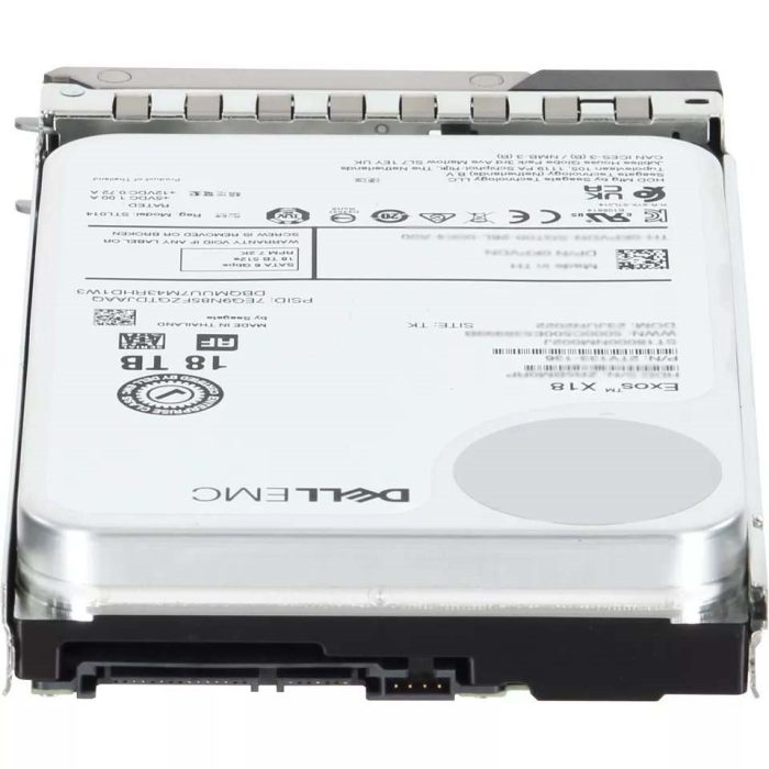 Dell 400-BLKT 18TB 7.2K RPM SATA 6Gbps 512e 3.5inch Hot-Plug Hard Drive with kit - Image 4