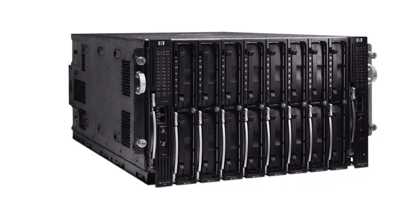 353803-B22 353803-B22 - HP 14-Bay SCSI 4U StorageWorks Modular Smart Array 1000 Enclosure - Image 1