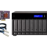 QNAP TL-D800S-US High-Performance Desktop SATA 6Gbps JBOD Storage Enclosure, 8-Bay Expansion Unit