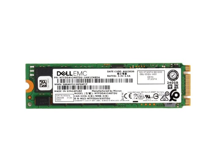 Dell T2GFX 240GB SSD SATA 6Gbps M.2 for BOSS Card - Image 4