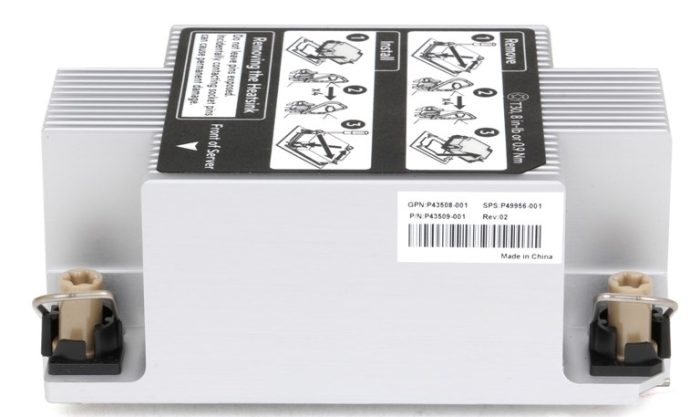 HPE P49956-001 ProLiant DL380 Gen11 Standard Heatsink Kit - Image 3