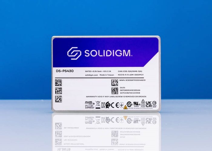 SBFPF2BU038T001 SOLIDIGM D5-P5430 3.84tb 2.5inch PCIe 4.0x4 3d5 qlc SSD - Image 6