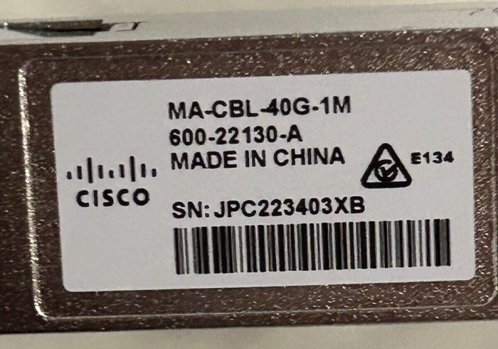 Cisco MA-CBL-40G-1M Meraki 1m stacking cable new factory sealed - Image 5