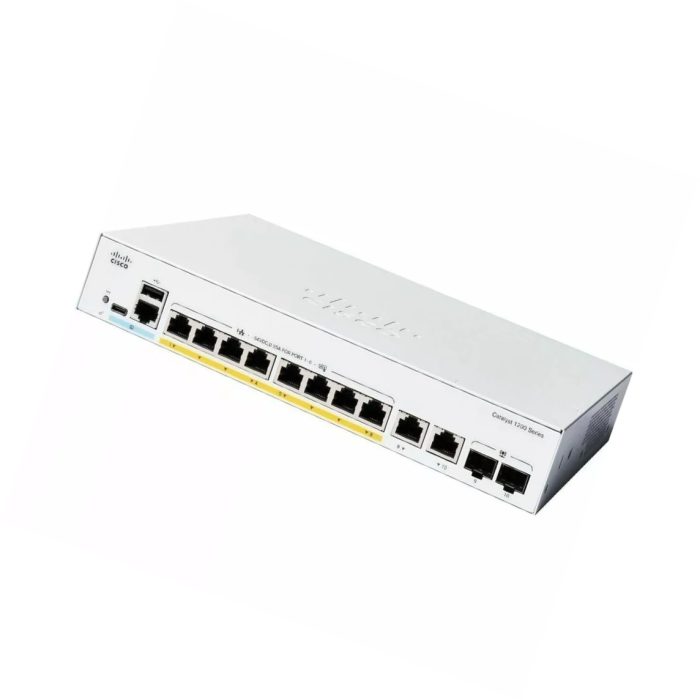 Cisco C1200-8P-E-2G Catalyst 1200 8-port GE PoE Ext Switch New - Image 2