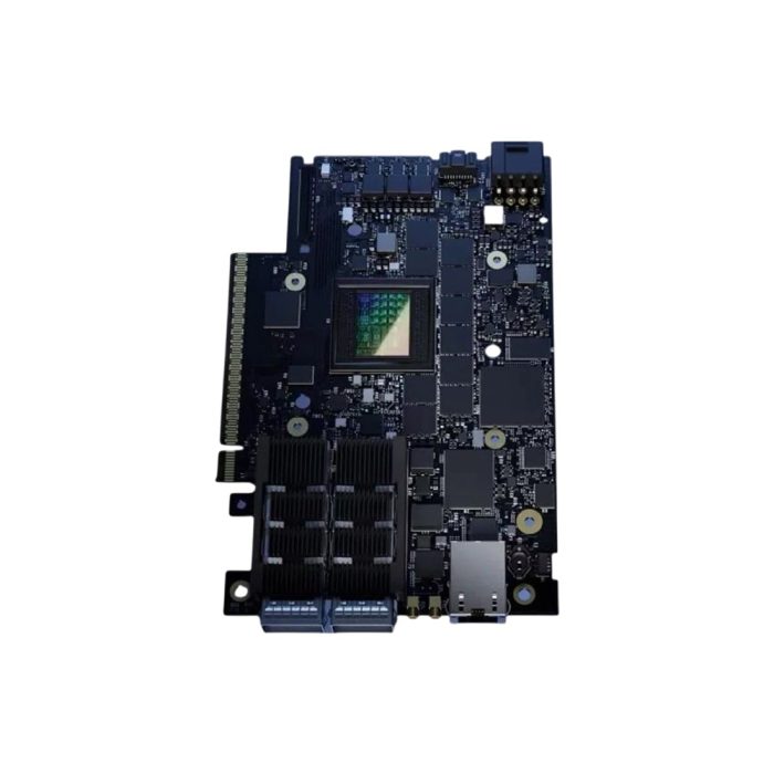 NVIDIA 900-9D3B6-00CC-EA0 BlueField-3 B3210E E-Series FHHL DPU 100GbE (default mode) / HDR100 IB Dual-port QSFP112 PCIe Gen5.0 x16 with x16 PCIe extension option 16 Arm cores 32GB on-board DDR integrated BMC Crypto Enabled - Image 3