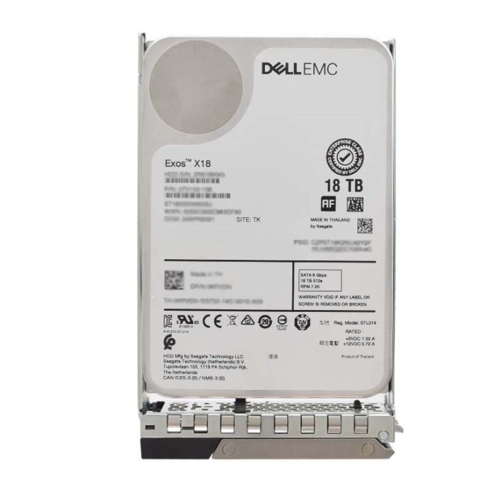 Dell P74FX 18TB 7.2K RPM SATA 6Gbps 512e 3.5in Hot-plug Hard Drive - Image 6