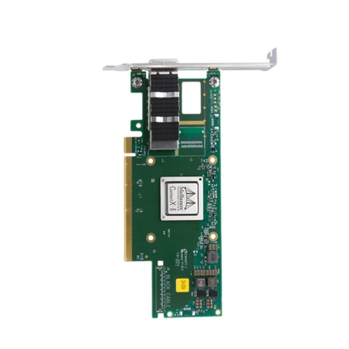 Mellanox MCX653105A-ECAT ConnectX-6 InfiniBand/Ethernet Adapter Card 100Gb/s (HDR100 EDR IB and 100GbE) Single-Port QSFP56 PCIe3.0/4.0 x16 Tall Bracket NOB - Image 2
