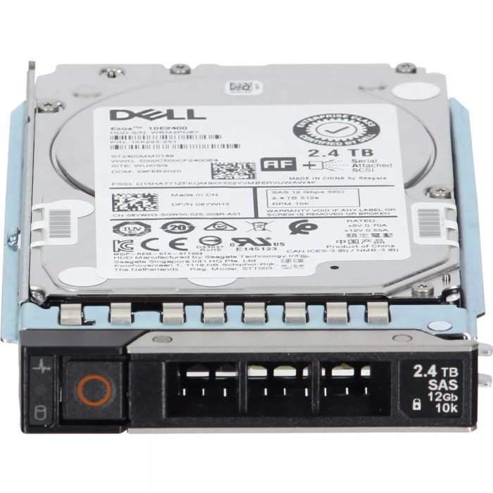 Dell 161-BCHM 2.4TB SED 10K SAS 12Gbps 512e 256MB 2.5" Hot-Plug HDD - Image 6
