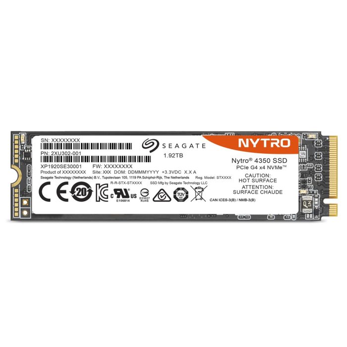 Seagate XP1920SE30001 Nytro 4350 1.92TB PCIe Gen4 X4 NVMe SSD - Image 4