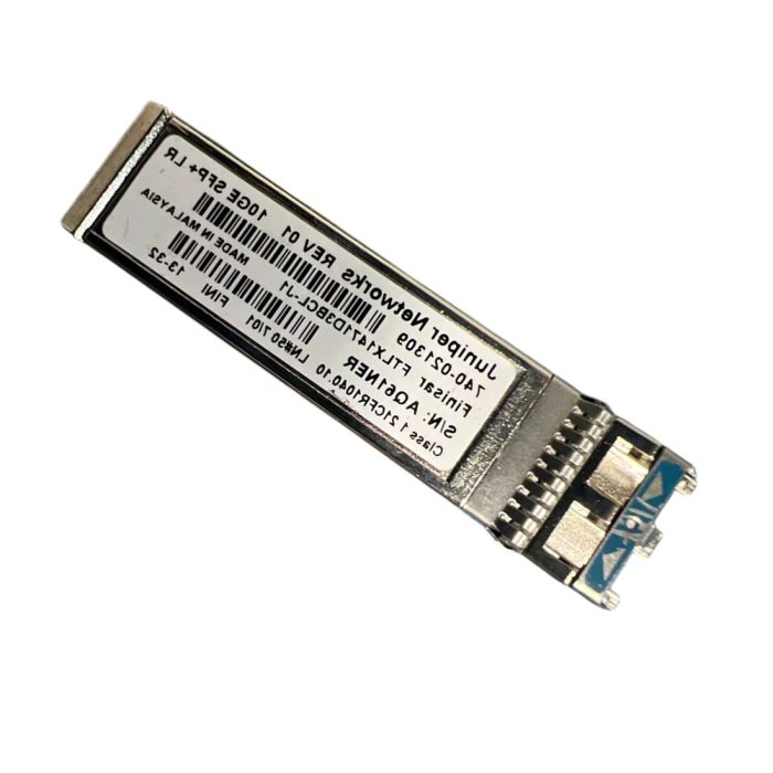 Juniper Networks SFPP-10G-LRT2-C 10GBASE-LR Ethernet SFP+ LR 1310nm 10km SMF Transceiver Type 2 - Image 2