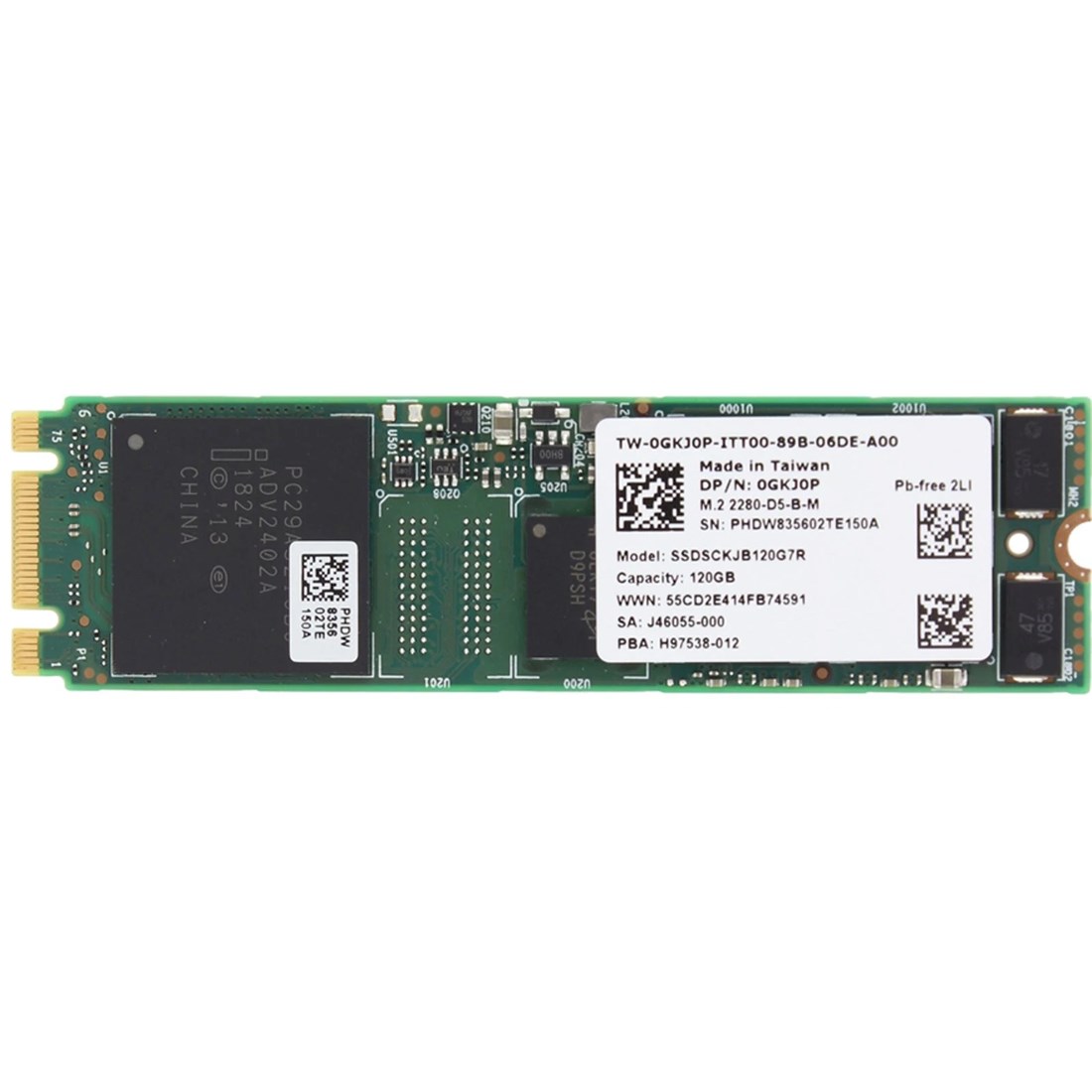 402830_0 Dell GKJ0P 1200GB SATA-6Gbps M.2 2280 SSD - Image 1