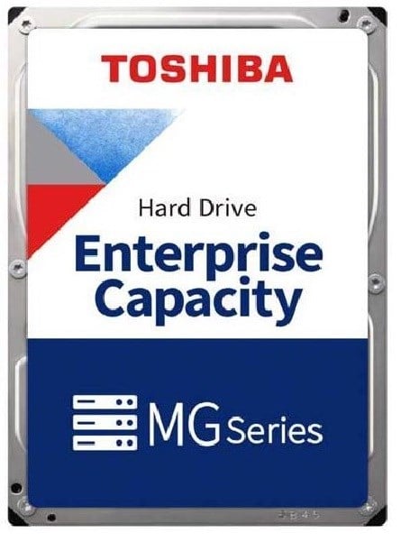 416719_0 TOSHIBA MG08SDA800E Enterprise Capacity 8TB 7.2K RPM SAS-12Gbps 512E 3.5inch HDD Brand new - Image 1