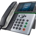 Polycom 2200-86990-025 Poly Edge E220 IP Phone and PoE-enabled