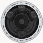 AXIS 02635-001 P3737-PLE four channels with 5 MP per channel at 20 fps Panoramic multi sensor Camera.