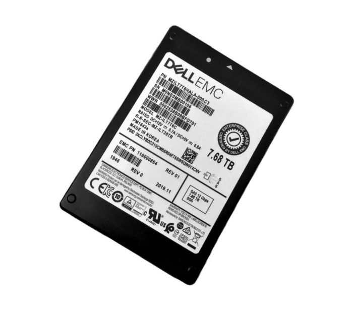 EMC PM1643a 118000864 Read Intensive SSD 7.68 TB SAS 12Gb/s Brand New - Image 2