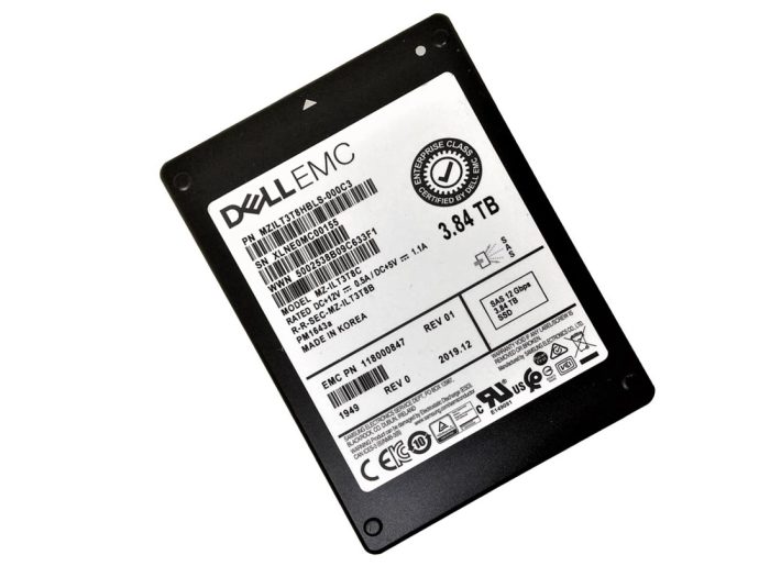 EMC PM1643a MZILT3T8HBLS-000C3 SSD 3.84 TB SAS 12Gb/s DELL OEM Refurbished - Image 2