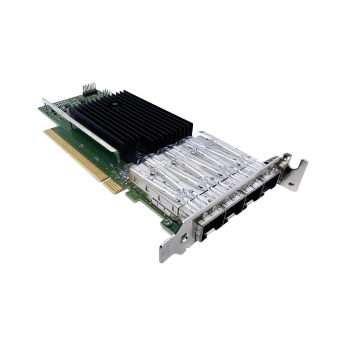 HPE P63673-B21 Intel E810-XXVDA4 Ethernet 10/25GB 4-Port SFP28 Adapter LP Ref - Image 2
