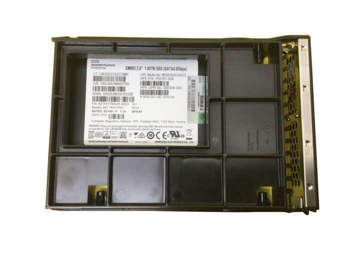 HPE P09730-008 Mixed Use SSD 1.92 TB SATA 6Gb/s Refurbished - Image 2