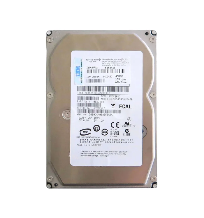 44X2451 - IBM 450GB 15000RPM Fibre Channel 3.5-Inch Hard Drive - Image 2