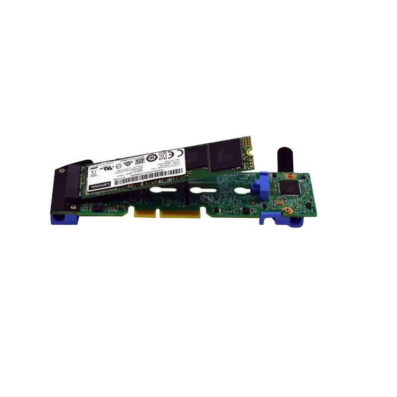 4C57A85377.webp 4C57A85377 - Lenovo ThinkSystem M.2 SATA/NVMe 2-Bay Enablement Adapter - Image 1