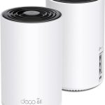 XE75 - TP-Link Deco AXE5400 Tri-Band WiFi 6E Mesh System(Deco XE75) - Covers up to 5500 Sq.Ft, Replaces WiFi Router and Extender, AI-Driven Mesh, New 6GHz Band, 2-Pack