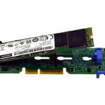 Lenovo 7Y37A01093 M.2 with Mirroring Enablement Kit (contains the Dual M.2 Adapter supports 1 or 2 drives with RAID)