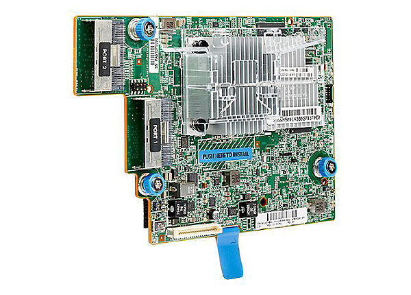 843201-001.jpg 843201-001 - HPE Smart Array P840AR 2-Ports SATA 6Gb/s SAS 12Gb/s PCI Express 3.0 x8 2GB Cache (FBWC) RAID Controller Card - Image 1