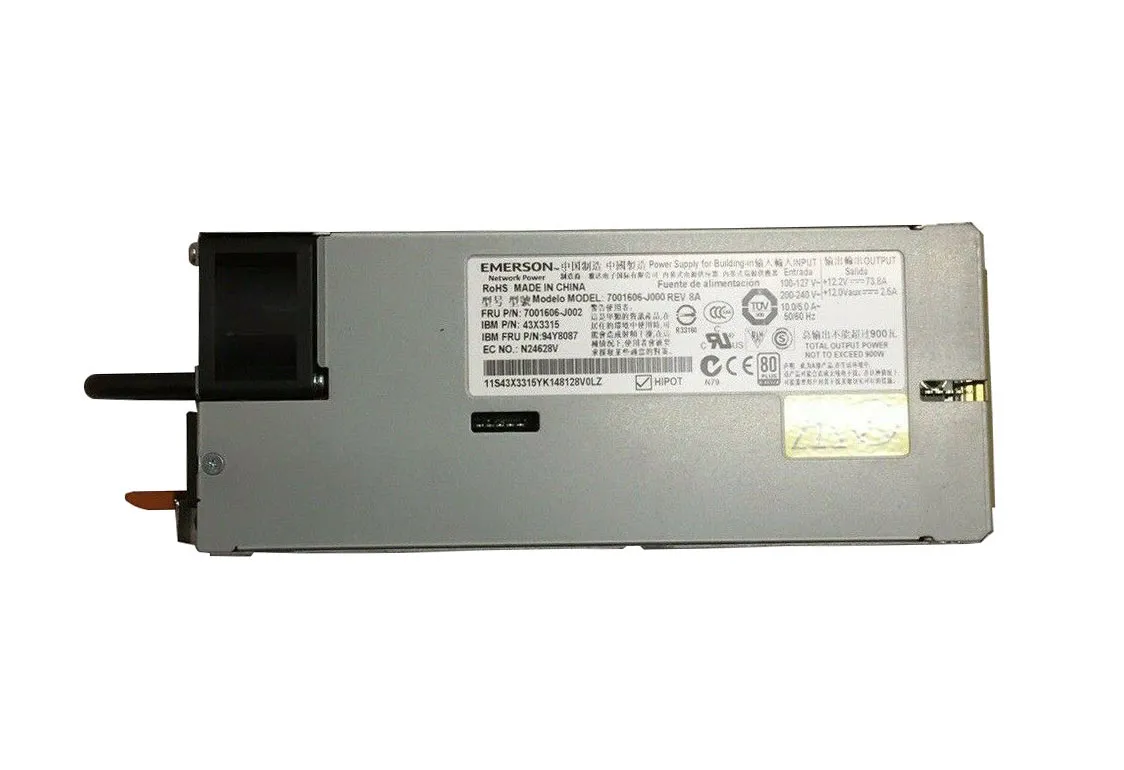 94Y8087-o 94Y8087 - IBM 900-Watts 200-240V 5A Platinum Power Supply For X3650 - Image 1